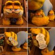 画像4: 80's R.DAKIN Garfield Plush Doll (4)