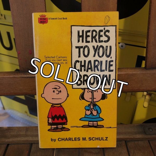 画像1: 60s Snoopy Comic Book "HERE`S TO YOU, CHARLIE BROWN" (1)