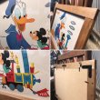 画像3: 70s Disney Vintage Poster "Donald Duck & Mickey Mouse" (3)