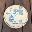 画像3: 60s Pabst Blue Ribbon BEER Vintage Coaster (3)