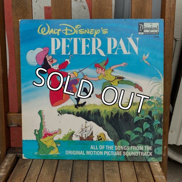 画像1: 70s "Walt Disney's "PETER PAN" Record / LP (1)