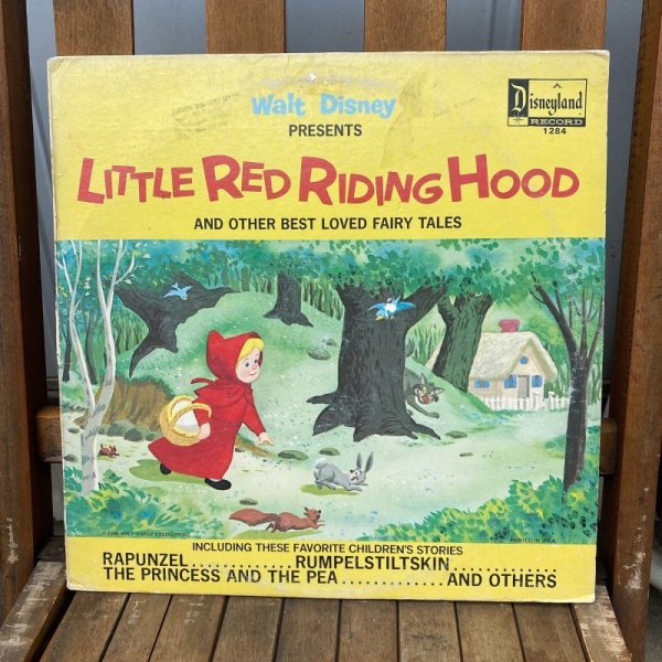 画像1: 60s Walt Disney "LITTLE RED RIDING HOOD" Record / LP (1)