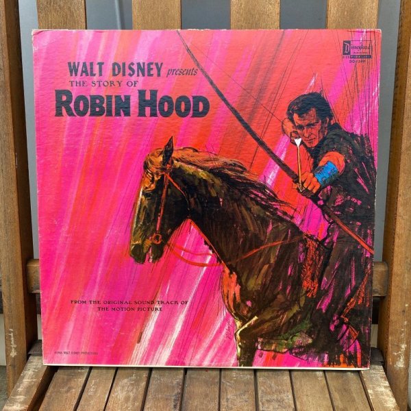 画像1: 60s WALT DISNEY presents "ROBIN HOOD" Record / LP (1)