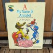 画像1: 80s Sesame Street Book Club "A My Name Is Annabel" (1)