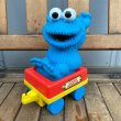 画像1: 80s iLLCO Toy Train Car "Cookie Monster" (1)