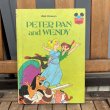 画像1: 80s Walt Disney Vintage Book "PETER PAN and WENDY" (1)