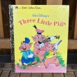 画像1: 50s a Little Golden Book "Three Little Pigs" (1)
