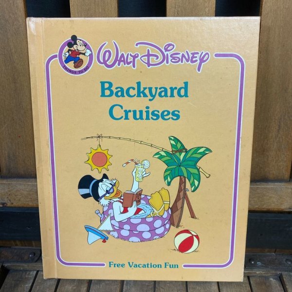 画像1: 80s Walt Disney THINGS TO DO "Backyard Cruises" (1)