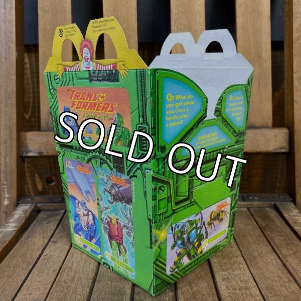画像1: 90s McDonald's Happy Meal Box “TRANS FORMERS” (1)
