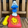 画像1: 80s Smurf Toy Telephone (1)