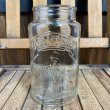 画像1: 80s Mr.Peanut 75th Anniversary Glass Jar (1)
