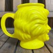 画像4: 80s McDonald's "Ronald McDonald" Yellow Plastic Face Mug (4)