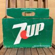 画像4: Vintage 8-Pac bottles Cardboard carrying case "7UP" (4)