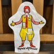 画像1: 90s McDonald's Vinyl Puppet "Ronald McDonald &GRIMACE" (1)
