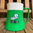 画像1: 70s Quikut Fremont "Casper" Plastic Mug Cup [Green] (1)