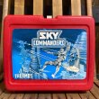 画像2: 80s Thermos Plastic Lunch Box "SKY COMMANDERS" (2)