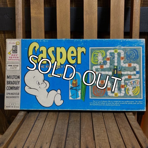 画像1: 50s Milton Bradley "Casper" Board Game (1)