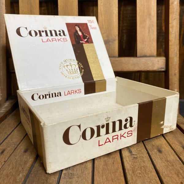 画像1: Vintage Cigar Box "Corina LARKS" (1)
