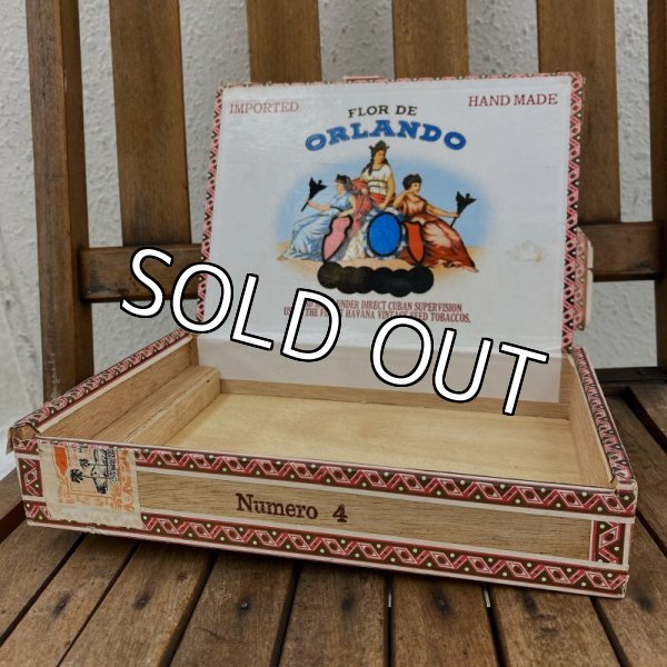画像1: Vintage Cigar Box "Orlando" (1)