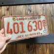 画像9: 90s License plate "Illinois" (9)