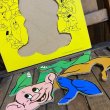 画像9: 70s Playskool / Disney Wood Frame Puzzle "Dopey" (9)