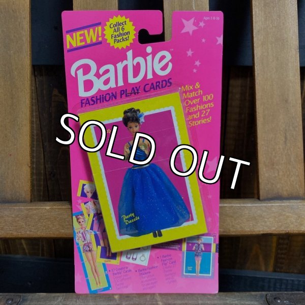 画像1: 90s Mattel / Barbie Fashion Play Cards "Party Dazzle" (1)