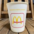 画像3: 80s McDonald's Paper Wax Cup "Ronald McDonald" (3)