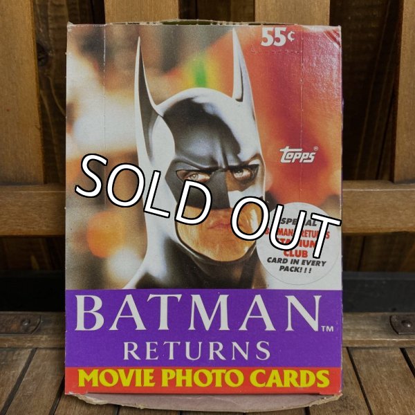 画像1: 90s Topps Trading Card Box "BATMAN RETURNS" (1)