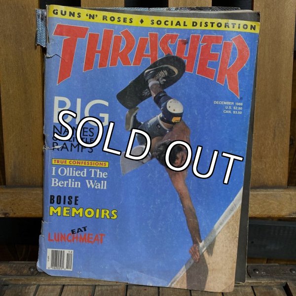 画像1: Vintage Thrasher Magazine "December 1988" (1)