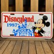 画像1: 1987s Disneyland License Plate (1)