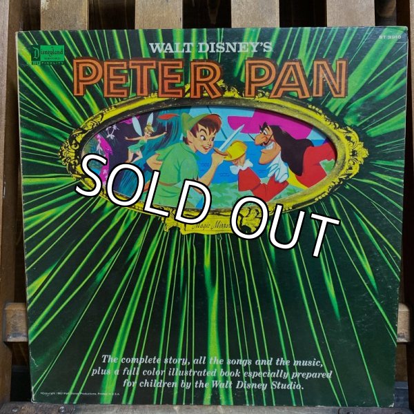 画像1: 60s Walt Disney's "Peter Pan" Record / LP (1)
