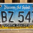 画像3: 2007s License plate "North Dakota" (3)