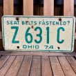 画像1: 70s License plate "Ohio" (1)