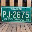 画像1: 70s License plate "Colorado" (1)