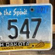 画像4: 2007s License plate "North Dakota" (4)