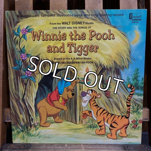 画像1: 60s Walt Disney "Winnie the Pooh AND Tigger" Record / LP (1)