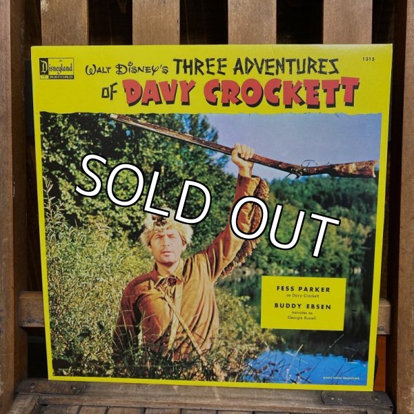画像1: 60s WALT Disney's "DAVY CROCKETT" Record / LP (1)