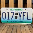 画像1: 2007s License plate "Missouri" (1)