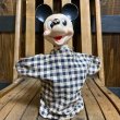画像1: 50s Gund "Mickey Mouse" Hand Puppet (1)