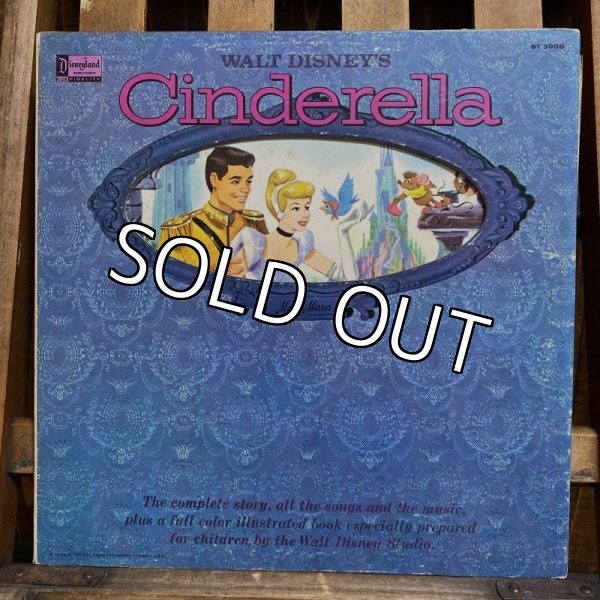 画像1: 60s Walt Disney's "Cinderella" Record / LP (1)