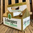 画像1: Vintage 6-Pac bottles Cardboard carrying case "Schweppes Bitter Lemon" (1)