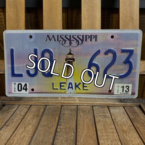 画像1: 2013s License plate "Mississippi" (1)