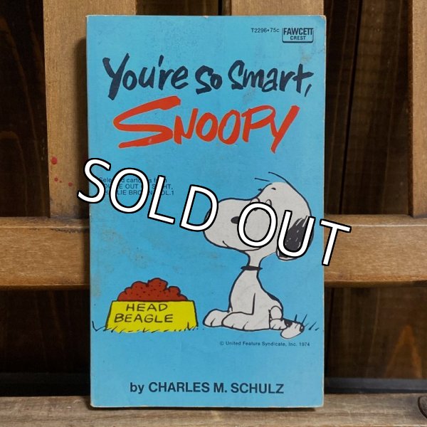 画像1: 70s Peanuts Comic Book "You're so smart, Snoopy" (1)