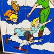 画像3: 70s Playskool / Disney Wood Frame Puzzle "Peter Pan" (3)