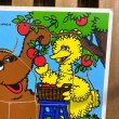 画像2: 80s Playskool / Sesame Street Wood Frame Puzzle "Big Bird & Mr. Snuffleupagus" (2)