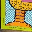 画像5: 70s Playskool / Sesame Street Wood Frame Puzzle "Big & Little" (5)