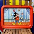 画像1: 70s Disney Kid's Tin Table "Juggling Mickey Mouse" (1)