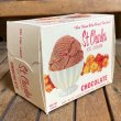 画像1: Vintage Ice Cream Box "Chocolate Ice Cream" [S size] (1)