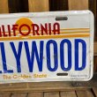 画像4: 1990s Souvenir License plate "Hollywood" (4)
