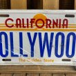 画像3: 1990s Souvenir License plate "Hollywood" (3)
